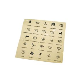 Lalizas 25 Parça Switch Paneller İçin Şeffaf Sticker