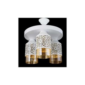 Lambadar 3523-3WHTBALCAM Balcam Üçlü Spor Model Modern Retro Rustik Avize