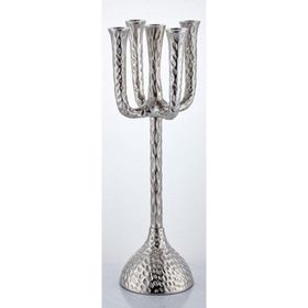 La'Medore Cactüs Large 5 Lights Nickel 17x17x58 cm Candle Stand