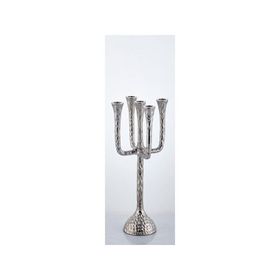 La'Medore Cactüs Small 5 Lights Nickel 15x15x44 cm Candle Stand