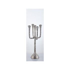 La'Medore Cactüs Small 5 Lights Nickel 15x15x44 cm Candle Stand