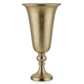 La'Medore Hammer Gold 30x30x57 cm Büyük Vazo