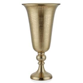 La'Medore Hammer Gold 30x30x57 cm Büyük Vazo