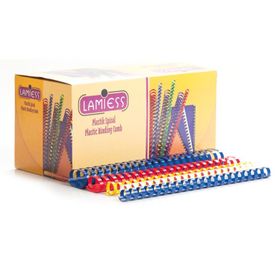 Lamiess 32 mm 50'li Mavi Plastik Spiral