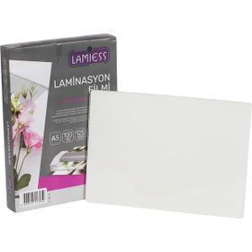 Lamiess A-5 154 x 216 mm 100'lü 125 Mıc. Mat Polyesterlaminasyon Filmi