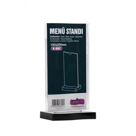 Lamiess K-682 3'lü Masaüstü Menü Stand