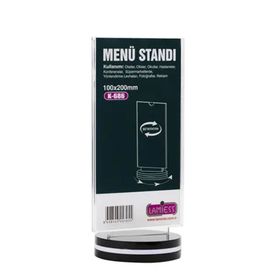Lamiess K-686 2'li Masaüstü Menü Stand