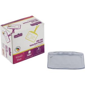 Lamiess Lms 206 100'lü Şeffaf Yatay Pvc Standart Kart Poşeti