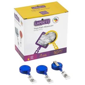Lamiess Lms 351 50'li Şeffaf Mavi Yuvarlak Yoyo