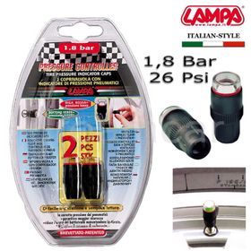 Lampa 02472 1.8 Bar(26 Psi) Lastik Basınç Göstergeli Sibop Kapağı