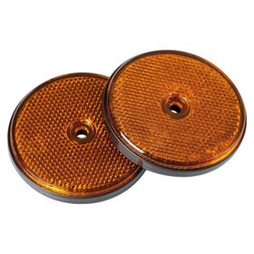 Lampa 20526 Sarı Vidalı 65mm Yuvarlak Reflektör