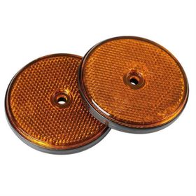 Lampa 20526 Sarı Vidalı 65mm Yuvarlak Reflektör
