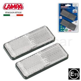 Lampa 20539 E11 Belgeli Dikdörtgen Beyaz Reflektör