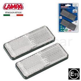 Lampa 20539 E11 Belgeli Dikdörtgen Beyaz Reflektör