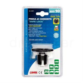 Lampa 38977 EXT-10 Yüzeye Monte Safe Lock Kilit Sistemli Soket