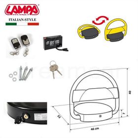 Lampa 62107 Kumandalı Otomatik Park Bariyeri Şarjlı