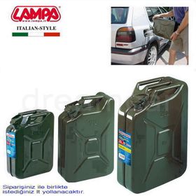 Lampa 67001 Jerry-Can Askeri 10 L Metal Benzin Bidonu