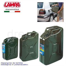 Lampa 67001 Jerry-Can Askeri 10 L Metal Benzin Bidonu