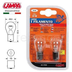 Lampa 91520 P21W 12V Ampul Seti