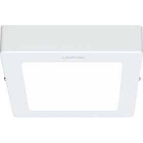 Lamptime 12 W 3000K Beyaz Sıva Üstü Kare Led Armatür