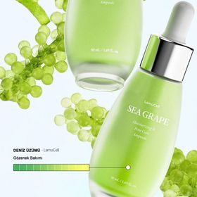 LamuCell Sea Grape Yaşlanma ve Kırışıklık Karşıtı 50 ml Bakım Ampulü
