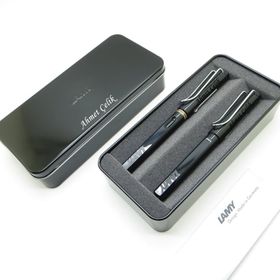 Lamy 19S-M-319S Safari Parlak Siyah Dolma+Roller Kalem Seti