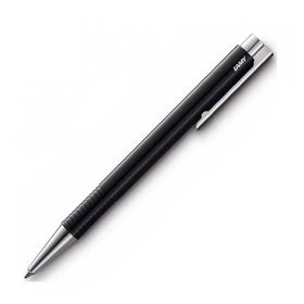 Lamy 204M-S Parlak Siyah Logo Tükenmez Kalem