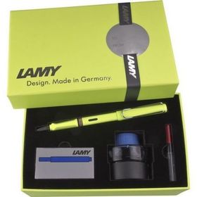 Lamy 43DS limon Yeşili Safari Dolmakalem Seti