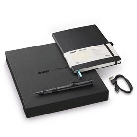 Lamy 8809292111577 All Black NC72-0131A Safari Ncode Akıllı Yazım Seti