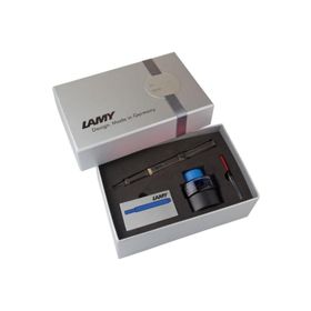 Lamy B2S-17-F Safari Mat Siyah Dolma Kalem Defter Seti