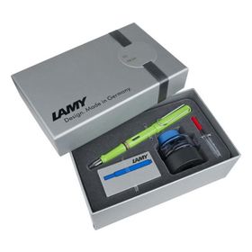Lamy Safari 13EYDS-M Elma Yeşili Dolma Kalem Seti