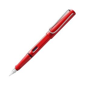 Lamy Safari 16DS-M Kırmızı Dolma Kalem Seti﻿