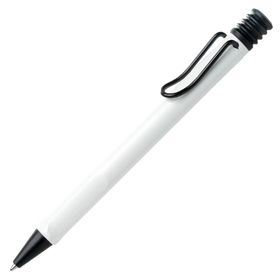 Lamy Safari 219BS Siyah Renk Klips Beyaz Tükenmez Kalem
