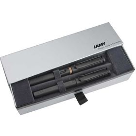Lamy Safari Mat 17-M-317 Siyah Dolma-Roller Kalem Setı