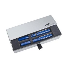 Lamy Safari Mavi 14-M-314 Dolma-Roller Kalem Seti