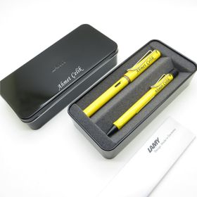 Lamy Safari Sarı Dayanıklı Gövdelamy Dolma-Tükenmez Kalem Seti