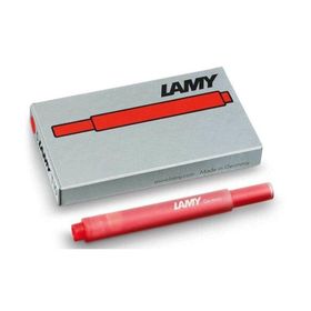 Lamy T10-K Kırmızı Dolma Kalem Kartuşu