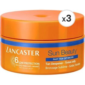 Lancaster SPF6 3x200 ml Tan Deepener Tinted Jelly