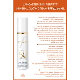 Lancaster Sun Perfect Işıltılı Renkli SPF50 50 ml Yüz Güneş Kremi