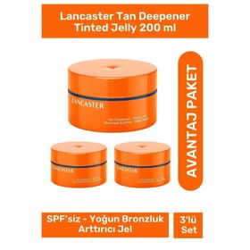 Lancaster Tan Deepener Tinted Jelly 200 ml - 3 Adet