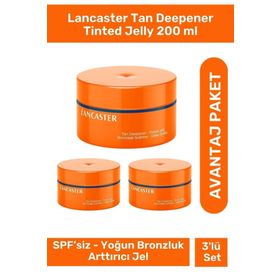 Lancaster Tan Deepener Tinted Jelly 200 ml - 3 Adet