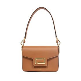 Lancel A1314720TU Deve Tüyü Deri Kadın Omuz Çantası