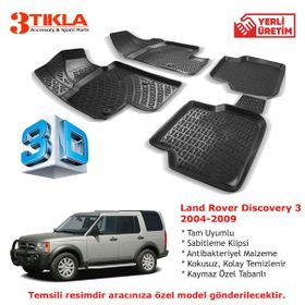 Land Rover Discovery 3 2004-2009 Seti 3D Havuzlu Paspas