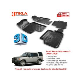 Land Rover Discovery 3 2004-2009 Seti 3D Havuzlu Paspas