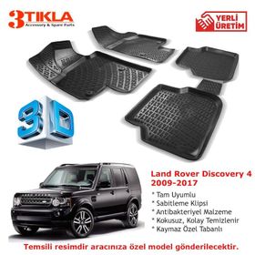 Land Rover Discovery 4 2009-2017 Seti 3D Havuzlu Paspas