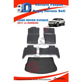Land Rover Evoque 2011 ve Sonrası Paspas ve Bagaj Havuzu