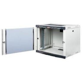 Lande 09U 600x600 Açık Gri Duvar Tipi Rack Kabin