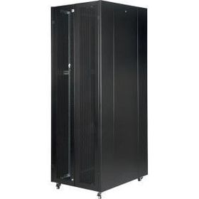 Lande 42U 800x1000 Siyah Tekerlekli Rack Kabin