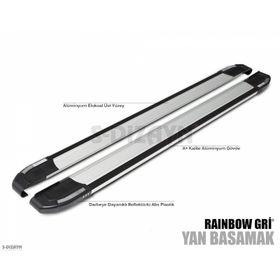 Landrover Freelander 2 Gri 2007 Üzeri Rainbow Yan Basamak