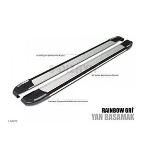 Landrover Freelander 2 Gri 2007 Üzeri Rainbow Yan Basamak